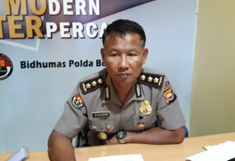 Kabid Humas Polda Bengkulu AKBP Sudarno 