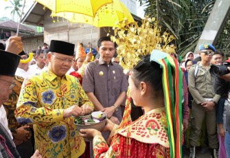 Gubernur Bengkulu Rohidin Mersyah Melakukan Kunjungan Kerja di Kabupaten Kaur 