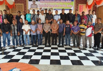 Satlantas Polres Asahan Temu Ramah dengan Insan Pers Asahan