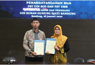 FST UIN SGD dan FST UMB Jalin Kerjasama Tridharma PT