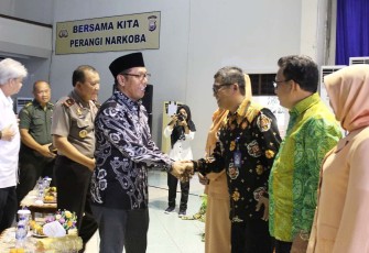 Wakil Gubernur Bengkulu Dedy Ermansyah Hadiri Serah Terima Jabatan Kepala LPP RRI Bengkulu 