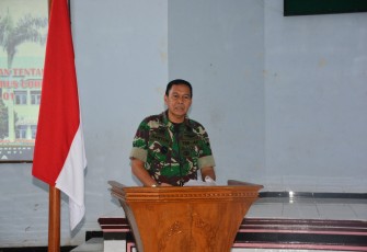Kasipers korem 071/Wijayakusuma Letkol Inf Harton S. Pd