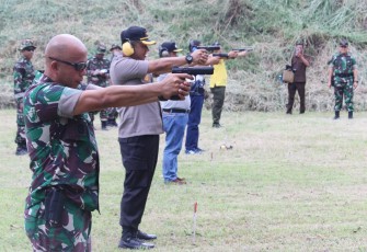 Yonif 407/Padmakusuma Adakan Olahraga Menembak