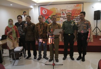 sosialisasi netralitas antara ASN dan TNI-Polri 