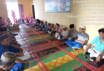 Kasat Polair Polres Labuhanbatu Santuni Anak Yatim