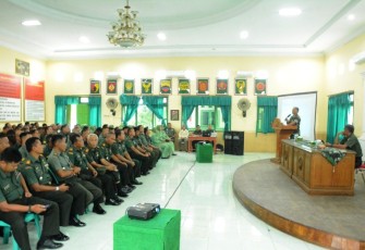 Keluarga Besar TNI Brebes Tak Luput Dari Safari Ceramah Bintal Kodam IV Diponegoro