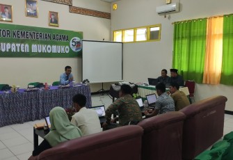 KPPN Mukomuko Berikan Pendampingan Aplikasi SAS