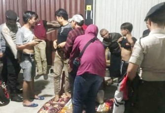 Polres Oku Timur Gelar Razia Gabungan