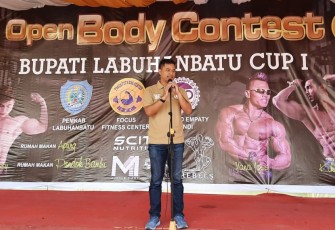 Kapolres Labuhanbatu Apresiasi event Open  Body Contest