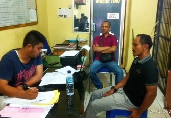SR Sewaktu diperiksa penyidik