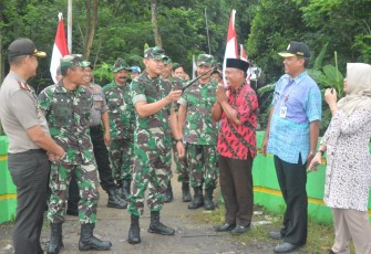 Danrem 071/Wijayakusuma Cek Kesiapan Pembukaan TMMD Reguler Pekalongan