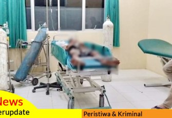 Salah satu terduga pelaku yang kritis