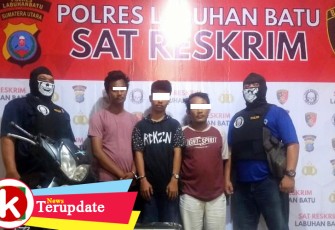 3 pelaku saat diamankan
