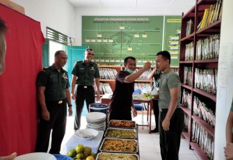 Dandim 0209/LB Ucapkan Selamat Bagi Anggota Kodim yang Naik Pangkat