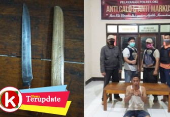 Tersangka dan Barang Bukti saat diamankan