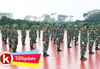 79 Perwira Tinggi TNI Naik Pangkat