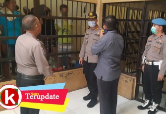 Kapolres Labuhanbatu Tinjau Sel Tahanan 