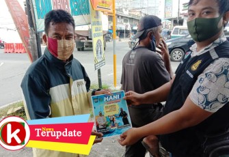 Satres Narkoba Polres Batu Bara Bagi Sembako