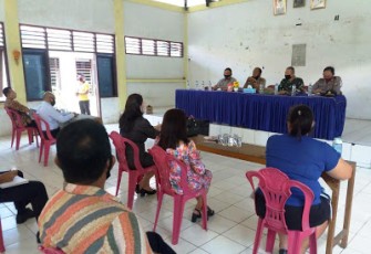 Rapat Koordinasi Tripika Kecamatan Kauditan Bahas Upaya Pencegahan Covid-19