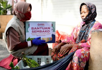 Penyaluran bantuan