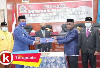 LKPJ Bupati Raja Ampat Resmi Dibuka