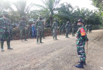 Kejar Target Fisik Dan Non Fisik, Dansatgas TMMD 108 Ingatkan Untuk Tetap Prioritaskan Protokol Kesehatan Covid-19