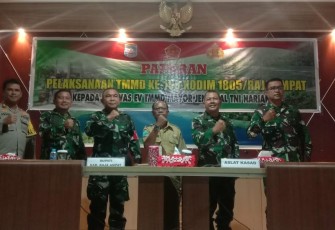 Pemkab Raja Ampat Apresiasi Program TMMD di Kampung Warsambin