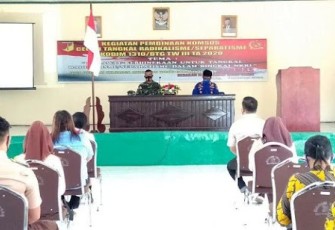 Kodim 1310/Bitung Adakan Pembinaan Komsos Dengan Elemen Masyarakat