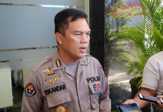 Kabidhumas Polda Jateng Kombes Pol. Iskandar Fitriana Sutisna memberikan keterangan dengan awak media di Gedung Mapolda Jateng Selasa (29/9/2020)