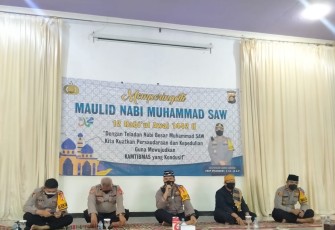 Polres Musi Rawas Gelar Peringatan Maulid Nabi Muhammad SAW 1442/H
