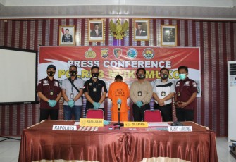Polres Mukomuko Melakukan Konferensi Pers 