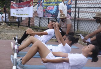 Tes Jasmani Casis Bintara Polri
