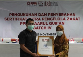 PPPA Daarul Qur'an Kukuhkan 11 MPZ