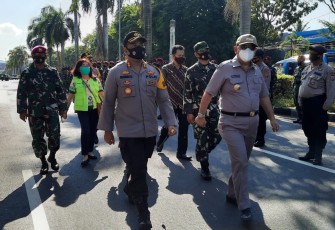 Yonmarhanlan VIII Bitung Laksanakan Apel Kesiapsiagaan