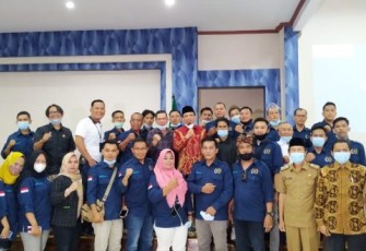 Pemkot Bengkulu Saat kedatangan tamu dari Pemkot Prabumulih bersama Persatuan Wartawan Indonesia (PWI) 