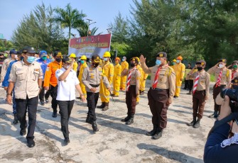  Polres Bengkulu Gelar Apel Kesiapsiagaan Bencana 