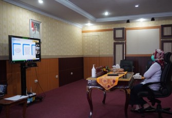 Asisten II Setda Provinsi Bengkulu Yuliswani Mengikuti Acara Sosialisasi Tim Perlindungan Jaminan Kesehatan Bagi Pekerjaan
