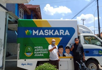 Mobil Aspirasi Kampung Juara (Maskara) Milik Desa Cilegong Reward Dari Pemerintah Provinsi Jabar (Foto : klikwartacom)