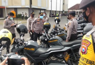 Sarana dan Prasarana Polres Tulungagung di Cek Polda Jatim