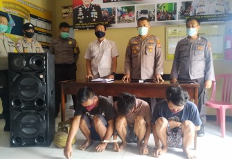 Terduga Pelaku Pencurian Diamankan 