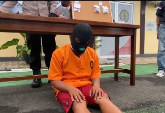 Terduga Pelaku Diamankan 