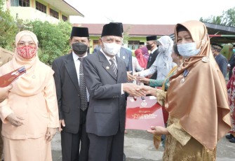 Bupati Kabupaten Asahan H Surya BSc Pimpin Upacara Peringatan Hari Amal Bakti ke-75