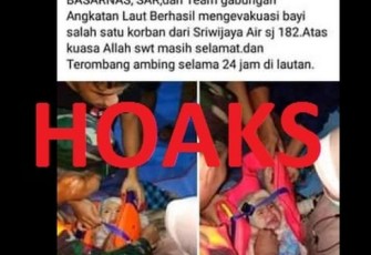 Gambar dan berita hoax yang menyebar di sosmed