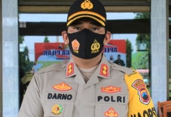 Kapolres Pekalongan AKBP Darno SH SIK Mengimbau Agar Masyarakat Tetap waspada Dengan Curah Hujan Tinggi 