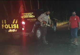 Polres Pekalongan bersama Polsek jajaran  terus meningkatkan kegiatan patroli  dengan sasaran desa-desa rawan bencana alam