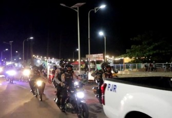 Polda Bengkulu Gelar Patroli Skala Besar Cegah Kerumunan Malam Pergantian Tahun Baru 2021