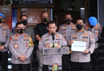 Calon Tunggal Kapolri Komjenpol Listyo Sigit Prabowo 