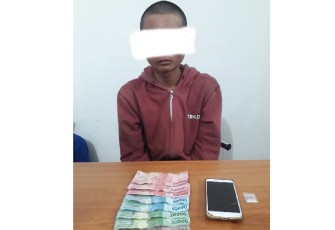 Terduga Pelaku dan Barang Bukti 