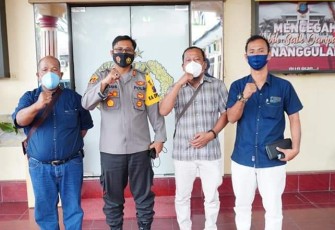 LSM WGAB Lakukan Kunjungan ke Polres Tebing Tinggi