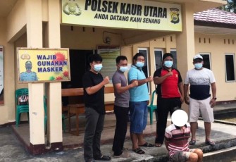 Terduga Pelaku Diamankan 